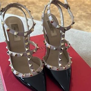 Valentino Rock Stud Heels - Size 39